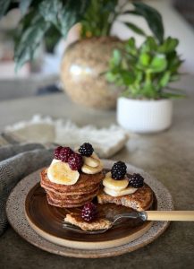 Transform leftover porridge into light, nourishing pancakes with this simple no-waste recipe. A quick, wholesome recipe the family will love.
