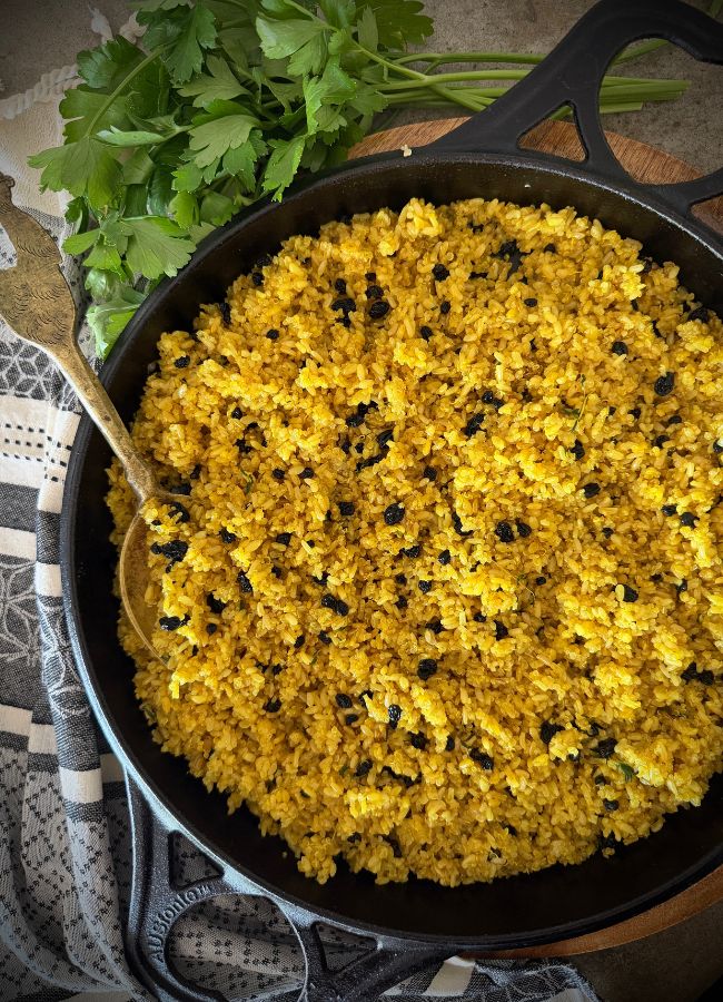 A nourishing rice and quinoa pilaf is a comforting, fibre-rich side that works beautifully in nourish bowls or alongside any protein.