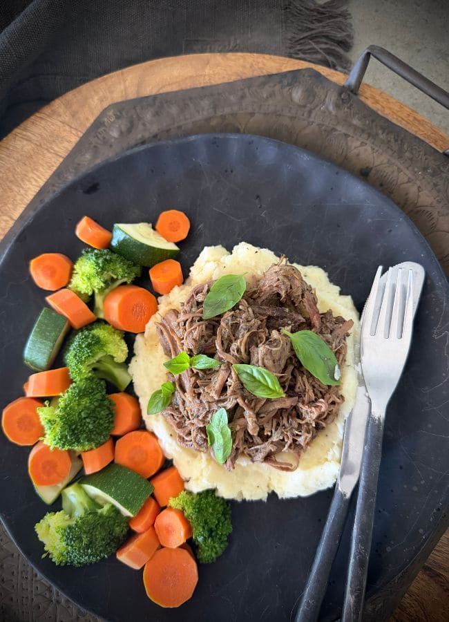 Slow-cooked Italian beef brisket is a nourishing, tender family meal that’s easy, comforting and perfect for make-ahead dinners.
