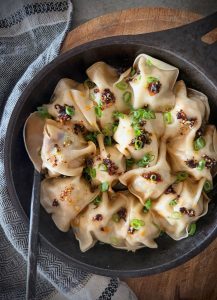 Crispy pan dumplings using the viral TikTok hack to skip wrapping. A quick, protein-rich recipe with golden crispy bases & Asian flavours.